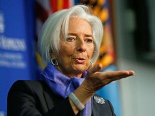 Кристина Лагард, руководитель Международного валютного фонда: за последние 3 десятка лет ни одна страна не получила от МВФ отсрочку по платежу.